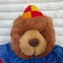 From Playmakers Aminals Bear Dress Up Clown Plush Soft approx. 30 cm. Used Please see photos Image 4
