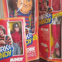 action figures...mork and mindy