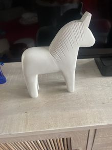 Vintage Large Wooden Dala Horse