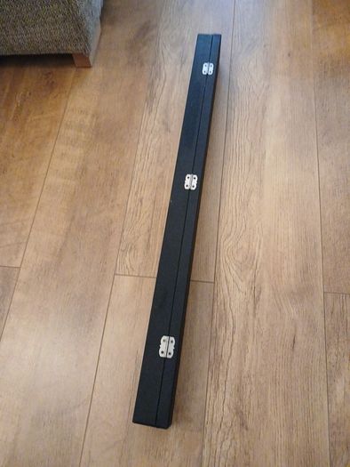 snooker cue and hardcase. John parrot.