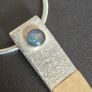Sterling Silver & 9ct Gold Pendant Image 4