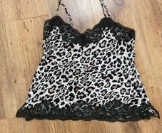 Leopard print camisole