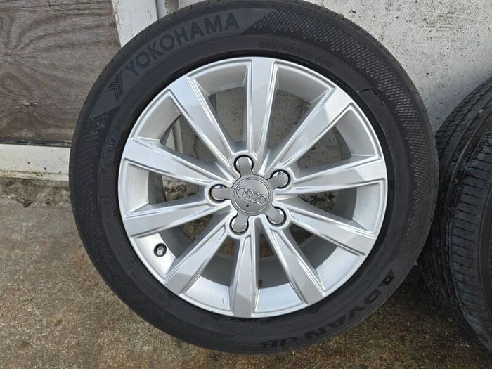 Genuine Audi 16" Alloy Wheels & Yokohama Advan dB V553 Tyres (205/55/R16)