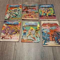 Vintage 1985 Masters of the Universe Booklets Comics x6