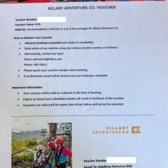 Killary Adventure Center Vouchers