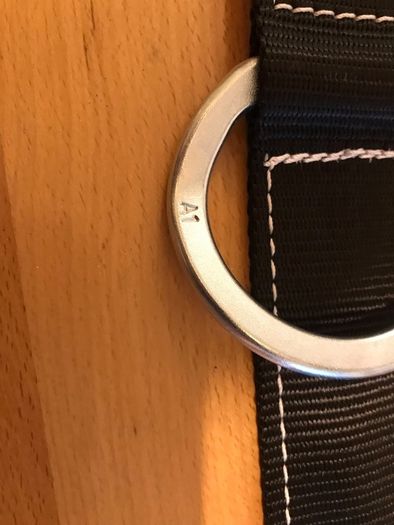 tool safety belt with A1 arrest buckle (price per 1x) similar to lineman utility belts