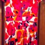 Size 14 Beautiful Dress with Fab Vivid Colours Image 2