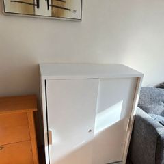 Ikea white metal cabinet new price 215 euros