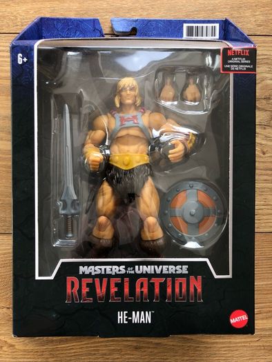 Mattel MOTU Revelation: He-Man & Battle Cat Bundle