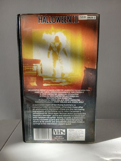 Halloween 2 On Thorn Emi Video 1981.