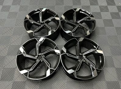18 19" Inch Q8 E-Tron Alloy Wheels 5x112 VW Golf Seat Leon Scirocco Caddy Skoda Octavia Superb
