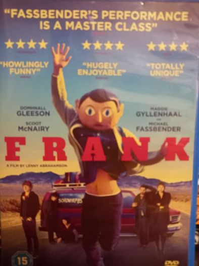 Frank Dvd 2014 Michael Fassbender movie Lennie Abrahamson