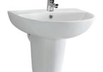 Clearance: Verona Round 55cm Basin & Semi Pedestal
