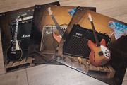3 Vinyl records