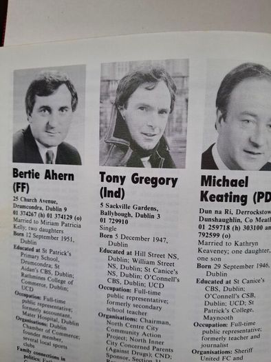 Vintage Irish Politics In Ireland In The 80's Magill Election February  1987 Annual Campaign  , Full Results  Td's  Profiles