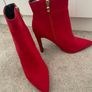Brand New CINDERS Red Suede Boots Image 3