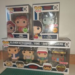 Funko Pop Stranger Things Pixel Collection Lot Free shipping