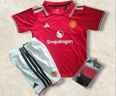 Man Utd 26/27 (kids Full Kit With Socks)