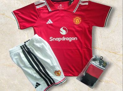 Man Utd 26/27 (kids Full Kit With Socks)