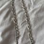 Men's silver chain Image 3