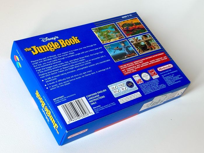 Disney's The Jungle Book for Nintendo SNES - Boxed and Brand New
