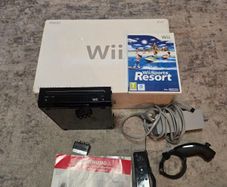 Nintendo Wii Black Console Boxed With Wii Sports Resort