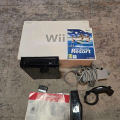 Nintendo Wii Black Console Boxed With Wii Sports Resort