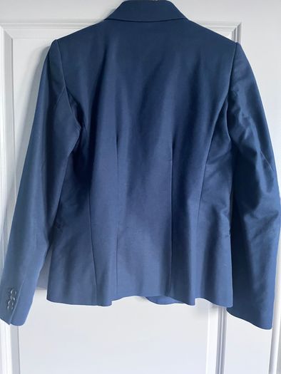 Mango Navy smart blazer