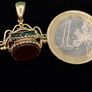 9ct yellow gold swivel fob Image 5