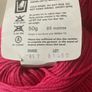 Cerise pink cotton wool 350gms Image 3