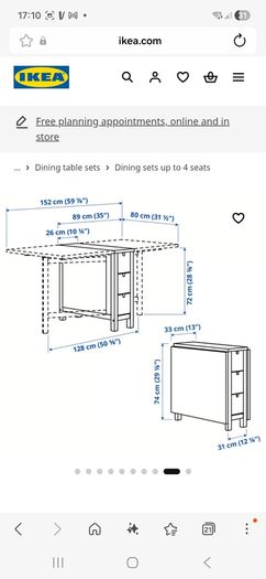 dining table (foldable & adjustable)