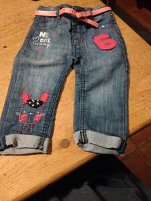 children's blue denim jeans from the brand Minoti.