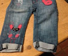 children's blue denim jeans from the brand Minoti.
