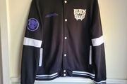mens Primark MARVEL Black Panther Varsity jacket coat black Size XL