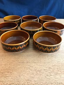 Hornsea Heirloom Brown Pottery Soup Bowl