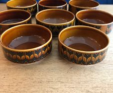 Hornsea Heirloom Brown Pottery Soup Bowl