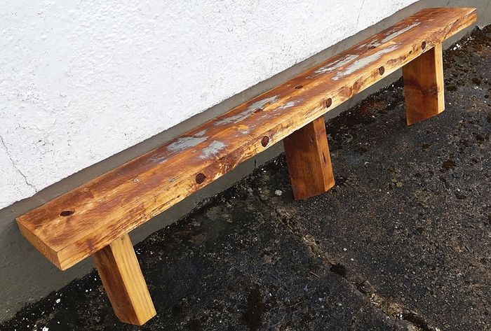 New Rustic Stove Mantle / Floating Shelf