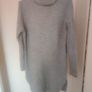 River Island Grey Knitted Cowl Neck Jumper Dress Size Uk12/14 Eu40/42 Postage Included Image 5