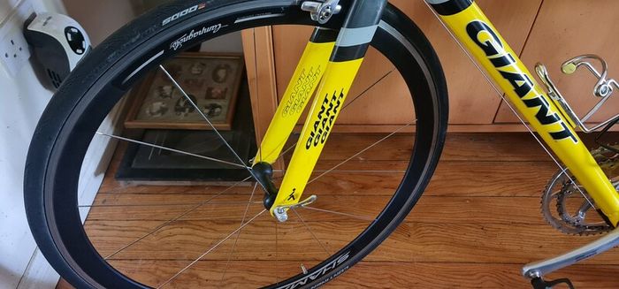 vintage campagnolo shamal wheelset ti spokes