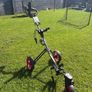 Full set of golf clubs, driver, bag & trolley Image 6