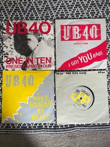 4x UB40 7" singles