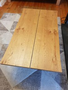 Solid Oak Coffee Table