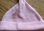 Pink baby hat