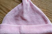 Pink baby hat