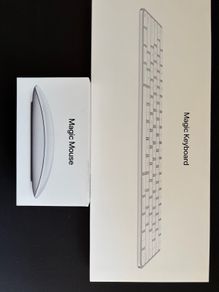 Apple Magic Mouse and Keyboard