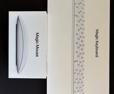 Apple Magic Mouse and Keyboard