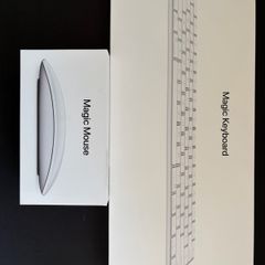 Apple Magic Mouse and Keyboard