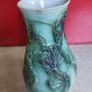 Vintage Malahide Pottery hand painted vase. Image 4