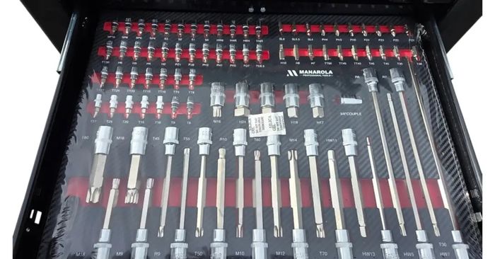 Professional 7-drawer Tool Chest + Full Tool Kit