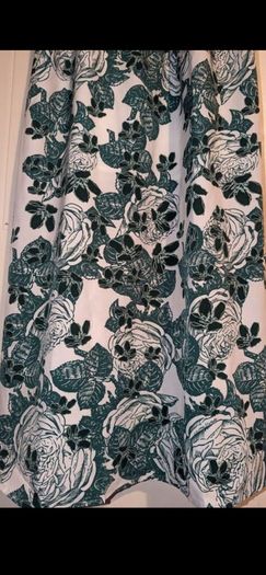 Summer dress green floral